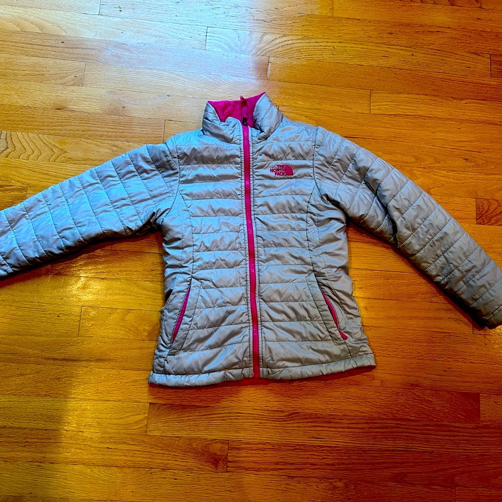 The North Face girls reversible jacket